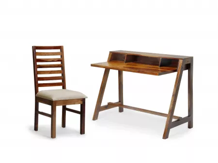 Hugo Study Table with Wooden Chair